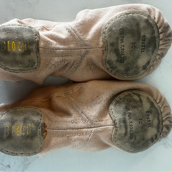 Bloch pro elastic canvas ballet shoes - Picture 2 of 2